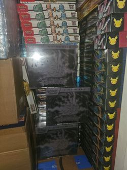 $75 each Pitch Black etb Pokemon TCG