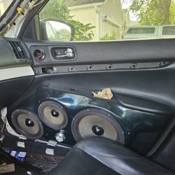 Infiniti G37 Fiberglass Door Panels 