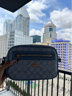Light blue Coach Bag