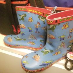 Boys Size 2 Rain Weather Snow Boots Toys Story