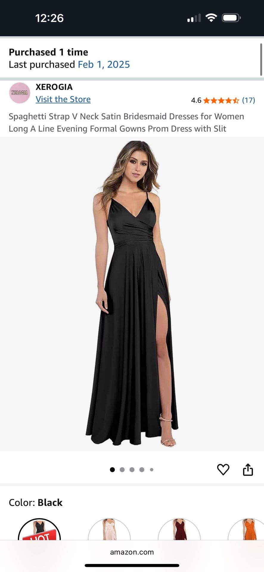 Woman’s Dress Size 4