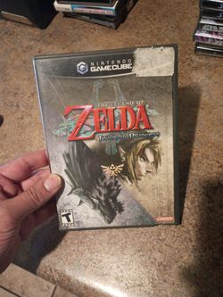 Nintendo GameCube Twilight princess no manual light scratches on the disc $125 pick up in Glendale