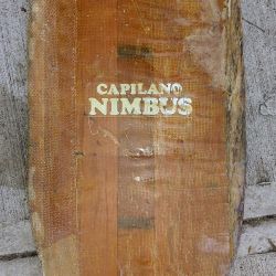 1 Nimbus "Capilano" wooden kayak

paddle
85" long with offset Blades with a layer of fibreglass and

metal In Kent 