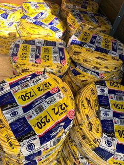 12/2 250ft Romex wire copper electric cable (price is firm)