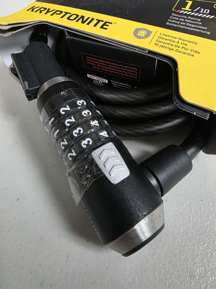 Kryptoflex 1018 Bike Lock "NEW