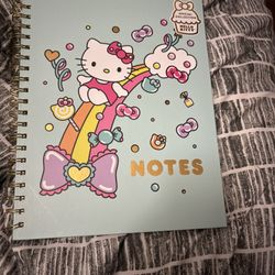 hello kitty note book 