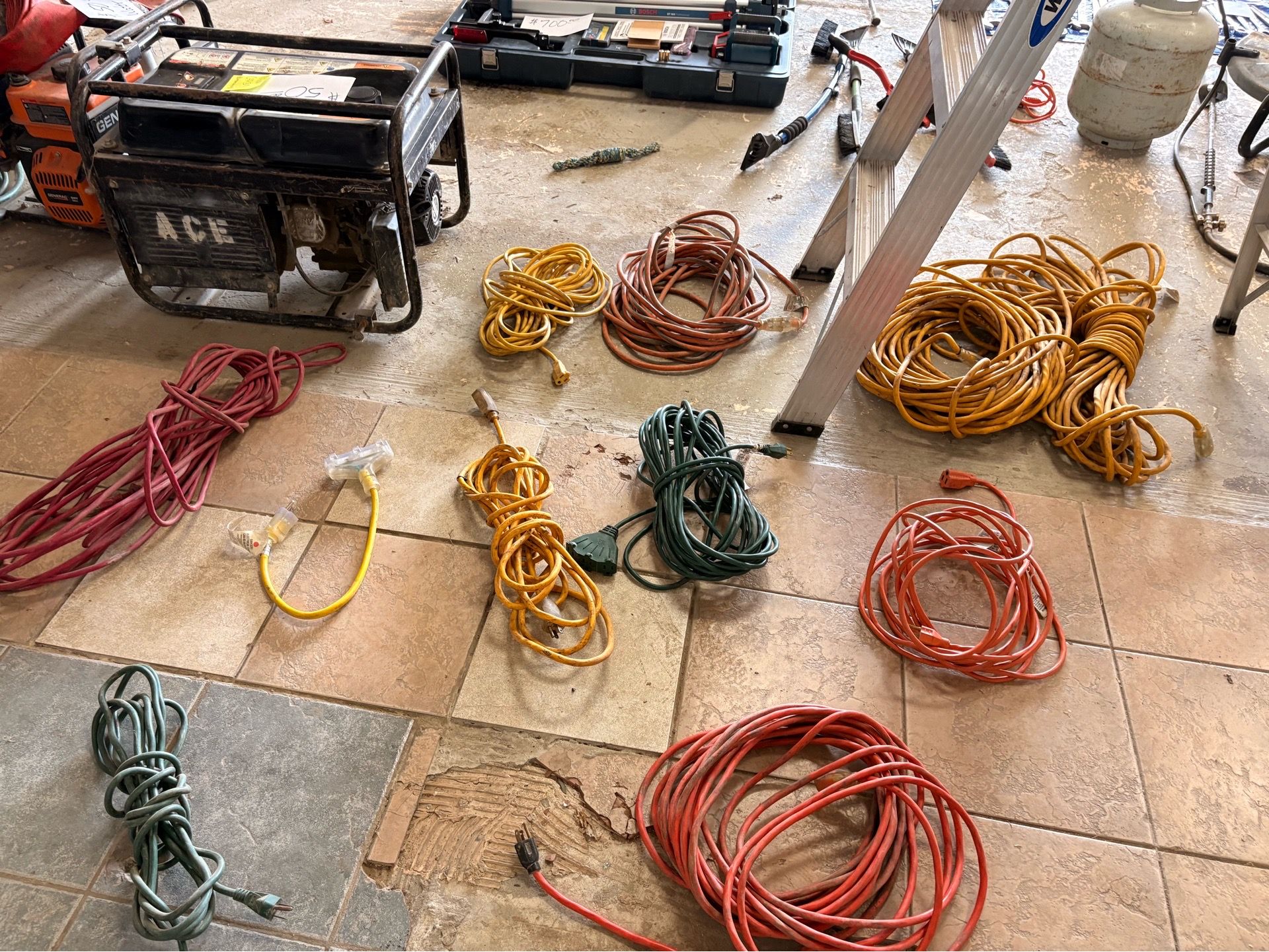 Miscellaneous extension cords
