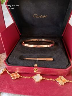 Cartier Love Bracelet, Van Cleef & Arpels Vintage Alhambra