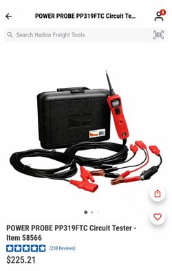 Power probe circuit tester