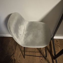 Gray counter stool 2
