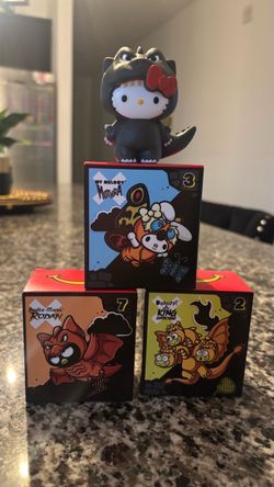 Hello kitty Godzilla collab