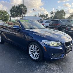 2015 Bmw 228 I Convertible $1500 Down