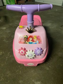 Disney Princess push & ride car toy