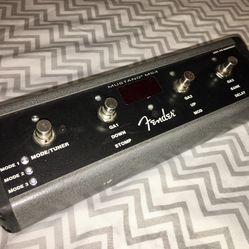 Fender 4-Button Guitar Footswitch For Mustang MS4 Series Amps