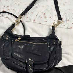 Navy Rebecca Minkoff Purse 