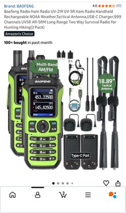 Baofeng Radio Ham Radio UV-21R UV-5R Ham Radio’s