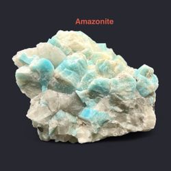 Amazonite & Smoky Quartz Genuine Stone from Lake George Colorado 201.7g  BEAUTIFUL