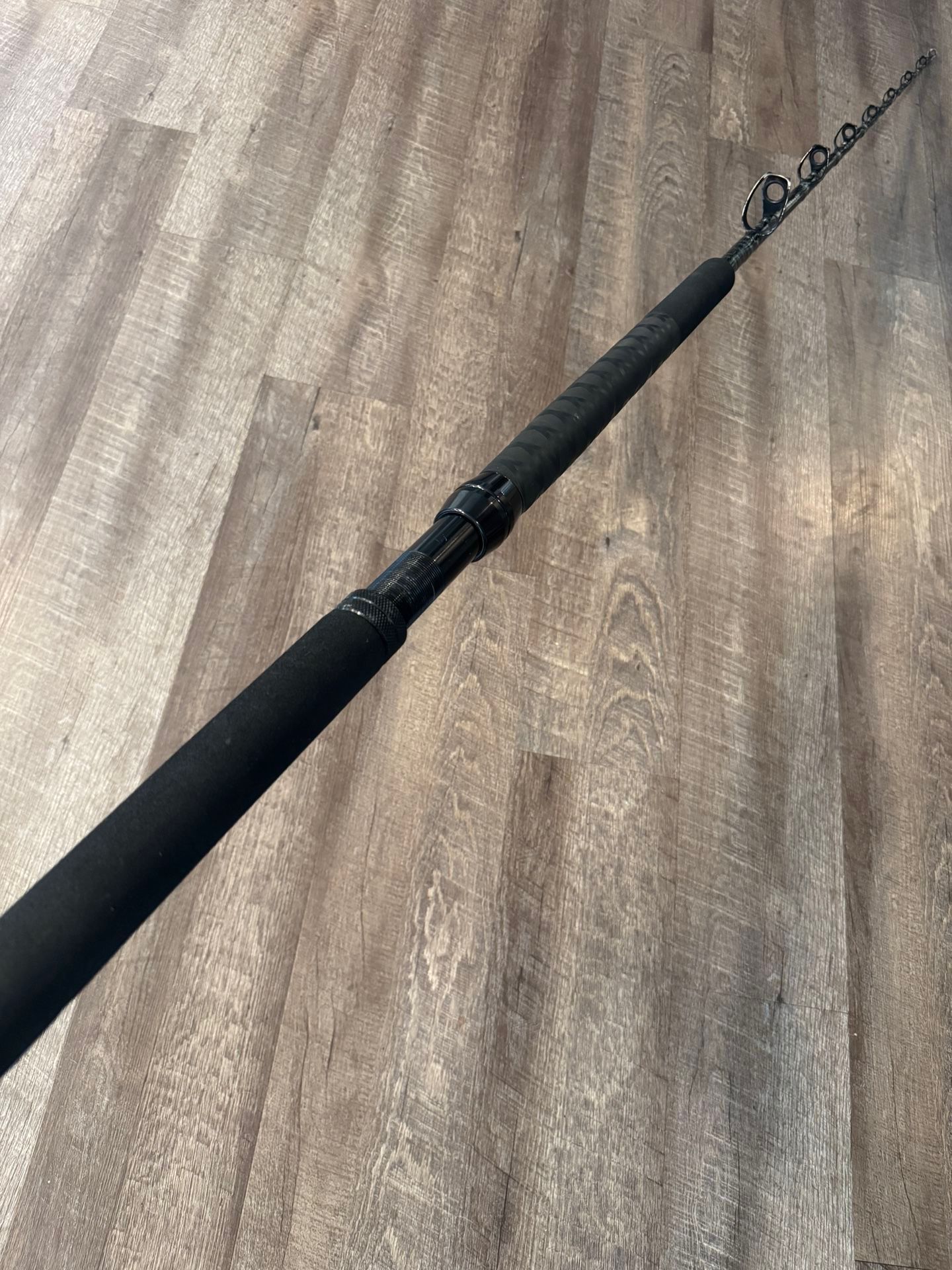 Calstar Grafighter 7465 XH 50 - 130 6’6” Salt Water Fishing Rail Rod Fishing Custom Rod.