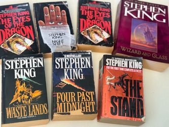 Stephen King Paperback Book Lot (7 Books) rare first editions