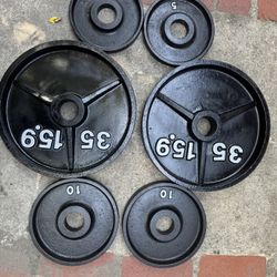 Olympic Weight Set 100 Lbs