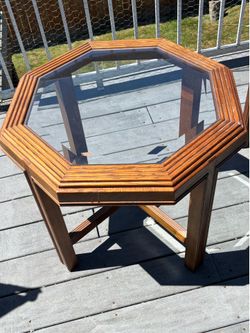 Set of 3 Wood Tables