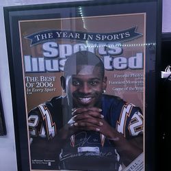 LT ‘06 CHARGERS SIGNED POSTER