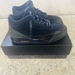 Jordan 3 Black Cat 