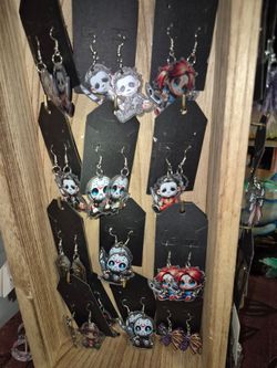 Halloween  Earrings $ 3 Each