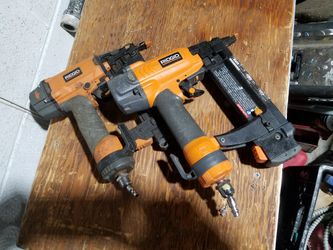 Rigid finish nailer and stapler