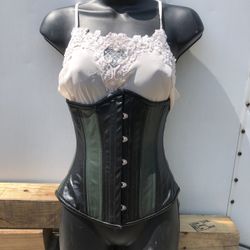 Leather corset