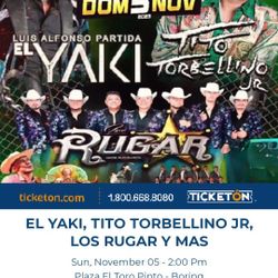 2 Tickets Para El Jaripeo