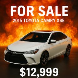 2015 Toyota Camry XSE (clean Title)