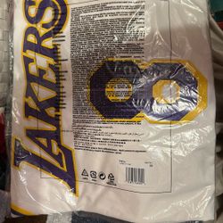 Lakers Kobe 8 Association Authentic Jersey Size XXL/56