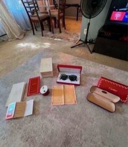 Vintage Cartier Sunglasses Mid 1990S Mint Condition Full Package 100% Authentic