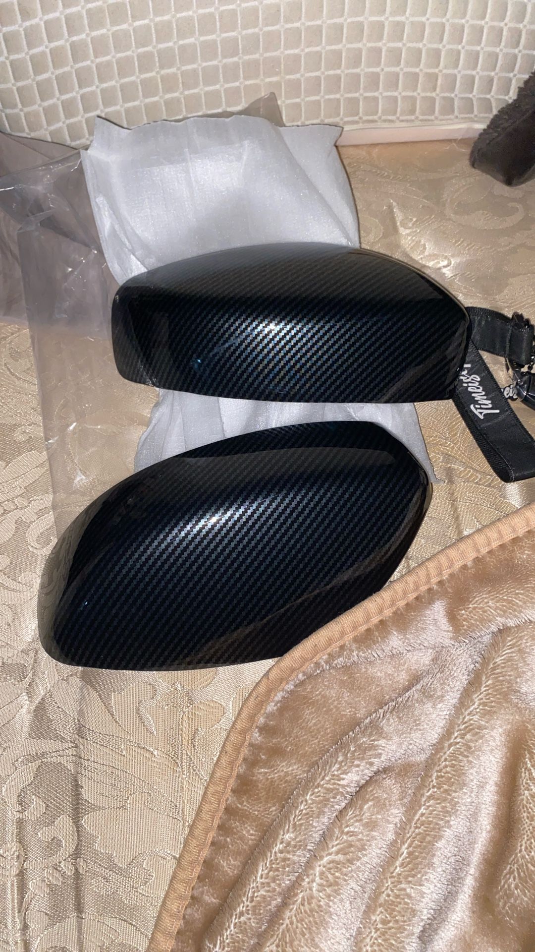 G37 Carbon Fiber Mirror caps