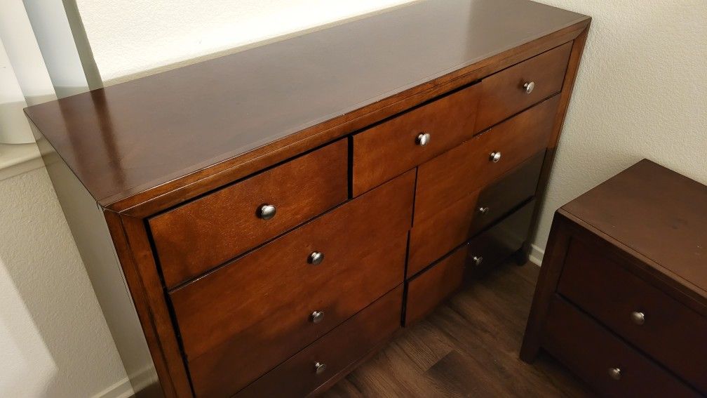 Dresser and night stand