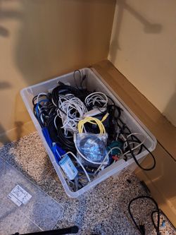 Power, USB, and Data Cables