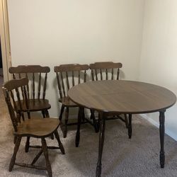 Dinning Table And Chairs 