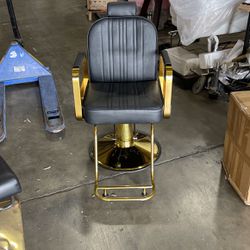 Barber salon chair, Recliner 