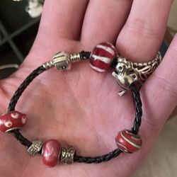 Silver Charm Bracelet