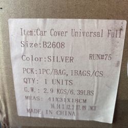 Car Cover Universal Full Size