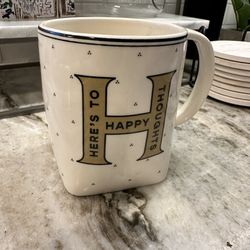 H Is For Happy Thought Coffee Mug 
