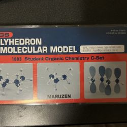 Chemistry Molecular Model Kit HGS