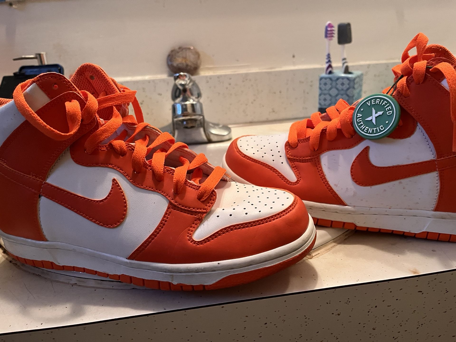 Nike Dunk High Syracuse Size 7 Y