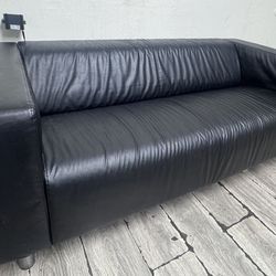 IKEA leather couch -