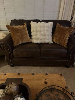 Synthetic Leather Love Sofa