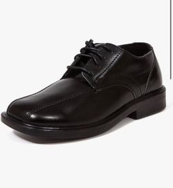 Size 9 Toddler Black dress shoes