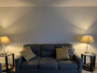 Both Couches An End Tables $900