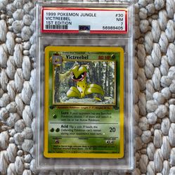 1999 POKEMON JUNGLE 1ST EDITION #30 VICTREEBEL PSA 7
