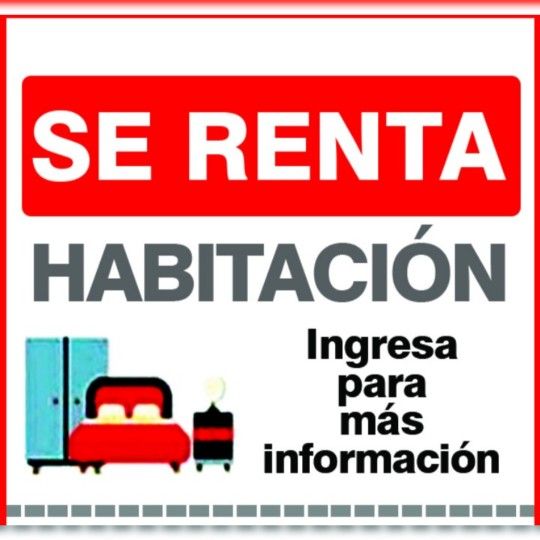 SE RENTA UNA HABITACIÓN CON MEDIO BAÑO PRIVADO 🚽 UTILIDADES INCLUIDAS: INTERNET, AGUA, LUZ, BASURA, Y CABLE.
PARA UNA PERSONA.
PERSONAS SERIAS SO